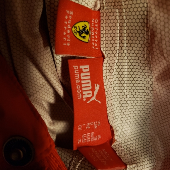 Ferrari puma f1 racing lightweight jacket - Picture 2 of 2